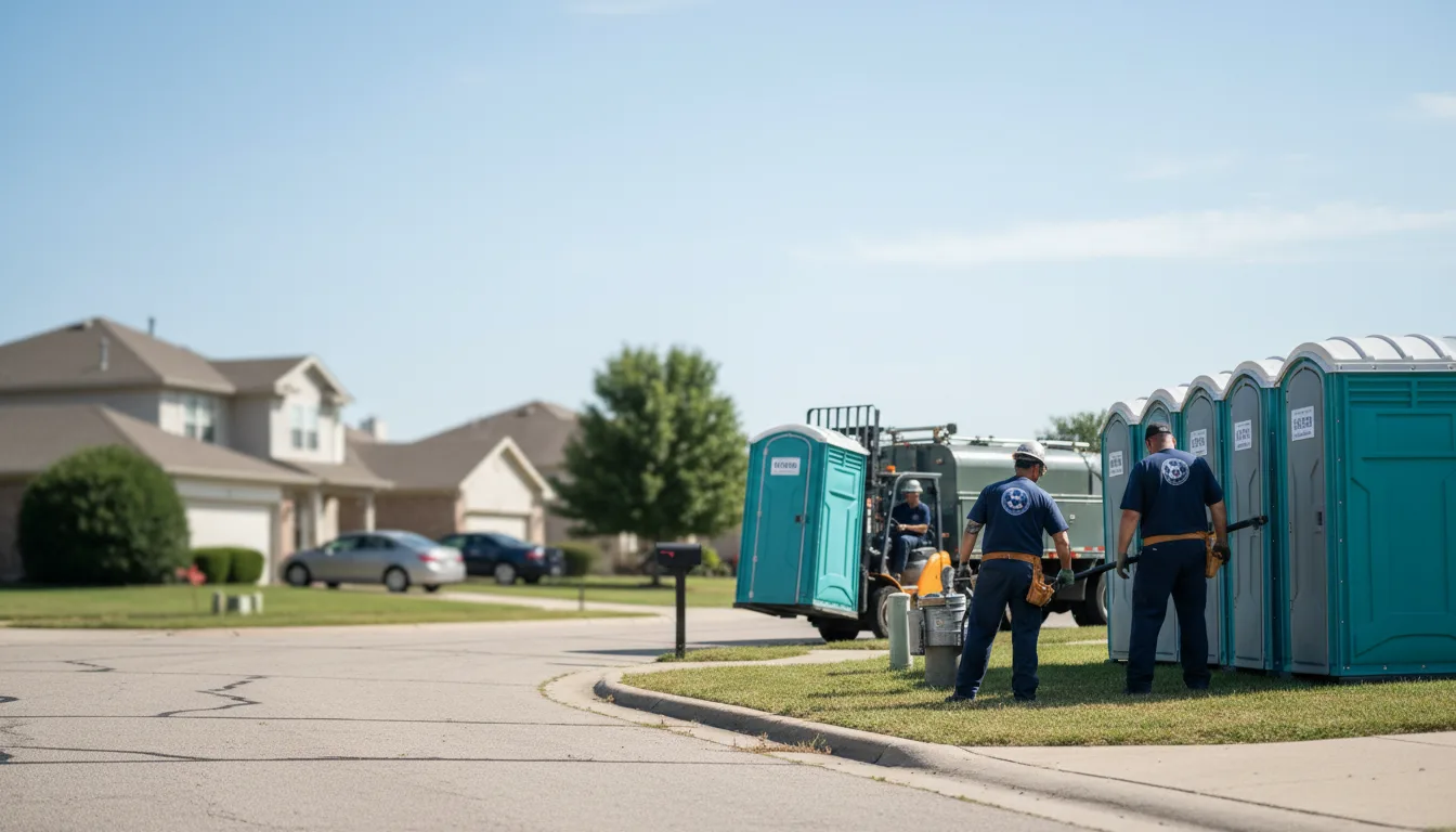 Porta Potty Rental in Great Bend, KS near me